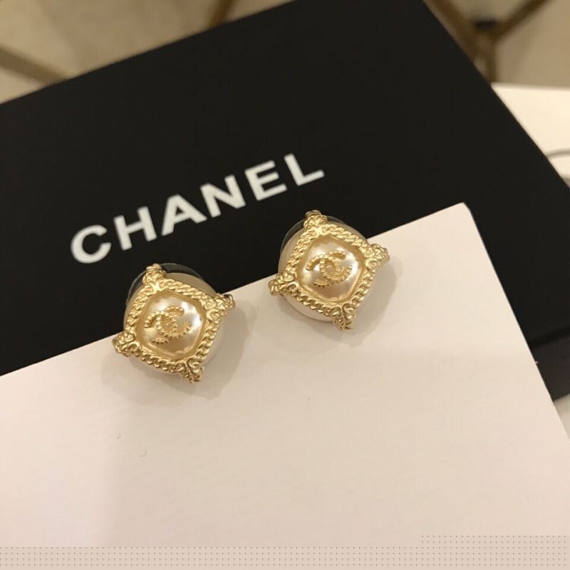 Ch*el earrings